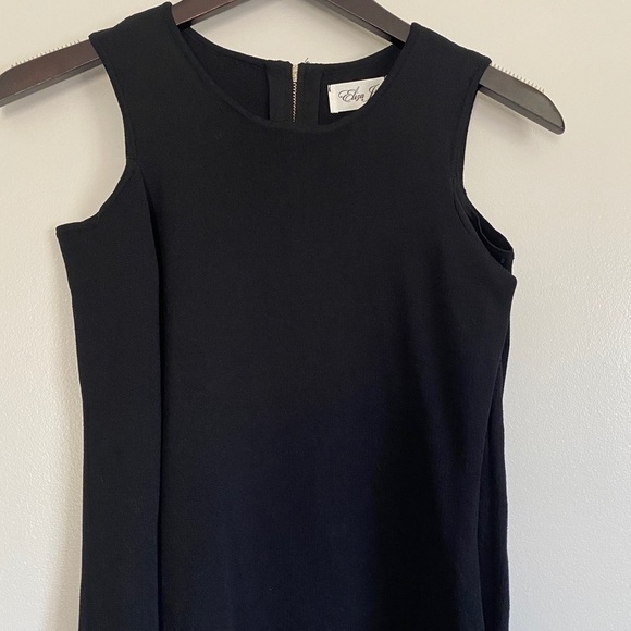 ELIZA J Knit Long Sleeve Cold Shoulder Mini Dress - Picture 4 of 7